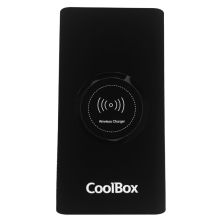 Powerbank Qi COOLBOX COO-PB08KW-BK - 8000mAh · USB-C· USB-A · Micro USB · Negro