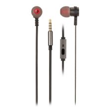Auriculares con Cable NGS Cross Rally CROSSRALLYGRAPHITE - Jack 3.5 mm · Cable 120 mm · Micrófono · Negro