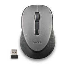 Ratón Inalámbrico NGS Dew - USB · 800DPI · Gris