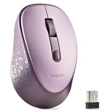 Ratón Inalámbrico NGS Dew - USB · 800DPI · Lila