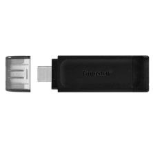 Pendrive KINGSTON Data Traveler DT70/128GB - 128GB · USB-C · Negro