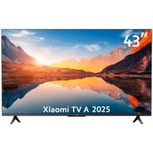 Televisor XIAOMI TV A 2025 - 43" · 4K UHD · Smart TV · BT 5.0 · 3xHDMI · USB 2.0 · WiFi · Vesa 200x100