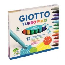Rotuladores de Colores GIOTTO F454000 - 5mm · 12 Colores