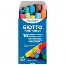 Tizas de Colores GOITTO F538900 - 80x10mm · 10 Uniades