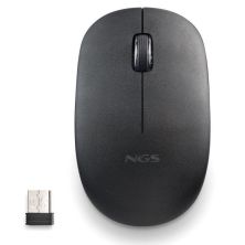 Ratón Inalámbrico NGS Fog Pro FOGPROBLACK - USB · 1000DPI · Negro