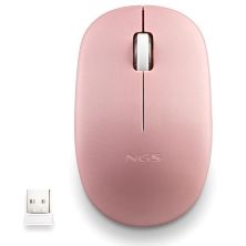 Ratón Inalámbrico NGS Fog Pro FOGPROPINK - USB · 1000DPI · Rosa