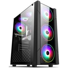 Caja Gaming Semitorre HIDITEC H13 con Fuente 650W 80 Plus - H13