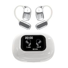 Auriculares Inalámbricos Silnek JM16  - BT 5.4 · Microfono · Estuche de Carga · Traductor IA · Blanco