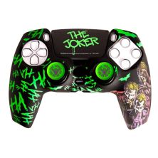 Set de Mando BLADE DC Combo - PS5 · Carcasa Rígida · Sticker · Grips · Joker