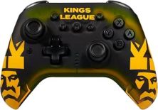 Mando Compatible BLADE - Wireless · PC/Switch/iOs/Android · Luz LED RGB · Cable USB Tipo C · Kings League