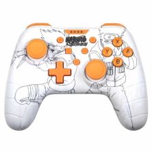 Mando Compatible KONIX KONIX1  - Switch/PC · Cable 3m · Naruto · Blanco