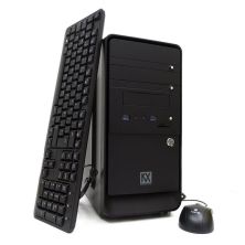 Ordenador Sobremesa KVX Jetline 19 KVX-0011311 -  i3-10105 · 8GB · 256GB SSD · FreeDos · Teclado + Ratón · Negro