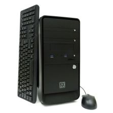 Ordenador Sobremesa KVX Jetline 1 KVX-001172 -  i5-12400 · 16GB · 1TB SSD · FreeDos · Teclado + Ratón · Negro