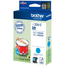 Cartucho Original BROTHER LC22U Cyan - LC22UCBP