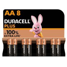 Pack 8 Pilas Alcalinas DURACELL Plus LR6-MN1500AA8 - AA · 1.5V