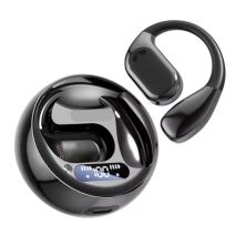 Auriculares Inalámbricos M76  - BT 5.3 · Microfono · Estuche de Carga · Traductor IA · Negro