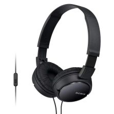 Auriculares Diadema Con Cable SONY MDRZX110AP - Jack 3.5 mm · Cable 1.2 m · Micrófono · Negro