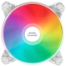 Ventilador PC MARS GAMING MFD - RGB · 12cm · Transparente