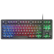 Teclado Gaming con Cable MARS GAMING MK023ES - USB 2.0 · Cable 145cm · RGB · Negro