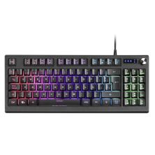 Teclado Gaming Semimecánico MARS GAMING MKREVOES - USB · Cable 170cm · Negro