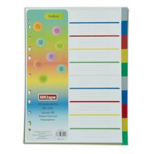 Separadores de Colores MKTAPE MKT20750 - A4 · Taladro Universal