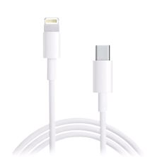 Cable de Carga USB Tipo C a Lightning - 1m · Blanco