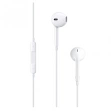 Auriculares con Cable APPLE EarPods MNHF2ZM/A - Jack 3.5mm · Cable 120cm · Micrófono · Blanco