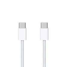Cable de Carga USB Tipo C a USB Tipo C - 1m · Blanco