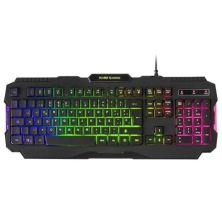 Teclado Gaming con Cable MARS GAMING MRK0 - USB 2.0 · Cable 150cm · RGB · Negro