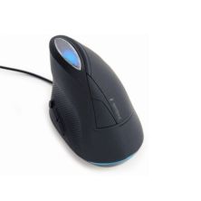 Ratón con Cable Ergonómico GEMBIRD MUS-ERGO-03 - USB · 3200DPI · Negro
