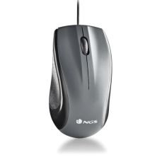 Ratón con Cable NGS MUSK - USB · 1200DPI · Negro