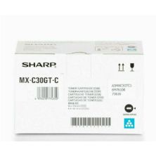 Toner Original SHARP MXC30GT Cyan - MXC30GTC