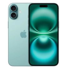 Smartphone APPLE iPhone 16 MYED3QL/A - Chip A18 · 6.1" Súper Retina XDR · 256GB · iOs 18 · Verde Azulado