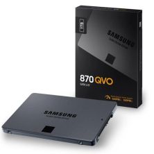 Disco Duro SSD SAMSUNG 870 QVO MZ-77Q1T0BW - 1TB · SATA III · 2.5"