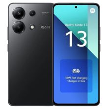 Smartphone XIAOMI Redmi Note 13 MZB0FYBEU - NFC · Snapdragon 685 · 6.67" AMOLED · 8GB · 256GB · Android · Negro