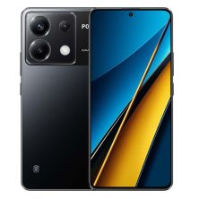 Smartphone XIAOMI Poco X6 - 5G · Snapdragon 7 Gen 2 · 6.67" AMOLED · 12GB · 256GB · Android 13 · Negro