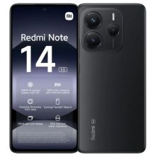 Smartphone XIAOMI Redmi Note 14 - 5G · Dimesity 7025-Ultra · 6.67" AMOLED · 8GB · 256GB · Android · Negro