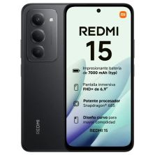 Smartphone XIAOMI Redmi Note 15 MZB0KPLEU - Snapdragon 685 · 6.9" FHD+ · 8GB · 256GB · HyperOS 2 · Negro