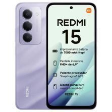 Smartphone XIAOMI Redmi Note 15 MZB0L1JEU - Snapdragon 685 · 6.9" FHD+ · 6GB · 128GB · HyperOS 2 · Púrpura