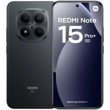 Smartphone XIAOMI Redmi Note 15 Pro+ MZB0LW2EU - 5G · NFC · Snapdragon 7s Gen8 · 6.8" AMOLED · 12GB · 512GB · HyperOS 2 · Negro