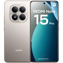 Smartphone XIAOMI Redmi Note 15 Pro MZB0MGWEU - Helio G200-Ultra · 6.77 FHD+ · 8GB · 256GB · HyperOS 2 · Titanio