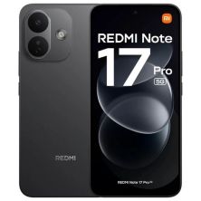 Smartphone XIAOMI Redmi Note 17 Pro - 5G · NFC · Sanpdragon 6s · 6.83" ·  6GB · 256GB · HyperOS 3 · Negro