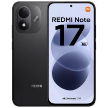 Smartphone XIAOMI Redmi  Note 17 - 5G · NFC · Sanpdragon 4 Gen4 · 6.9" ·  6GB · 128GB · HyperOS 3 · Negro