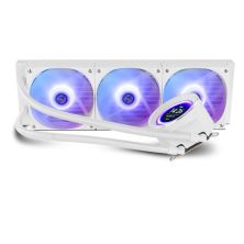 Ventilador PC con Refrigeración Líquida PC NOX  X-360 LCD - ARGB · Blanco