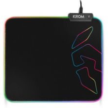 Alfombrilla Gaming  KROM Knout NXKROMKNTRGB - 320x270x3mm· RGB · Negro