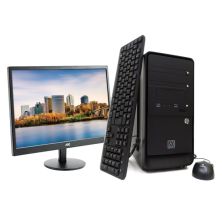 Pack PC para Oficina i5 Gen10 Completo más Monitor AOC M247SWH 23.6" FHD