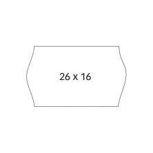 Pack 6 Rollo de Etiquetas Original APLI 26x16mm 6000 Etiquetas  - PL100922