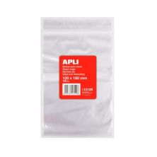 Bolsas Autocierre APLI PL13129 - 120mm x 180mm · 100 Unidades · LDPE Transparente