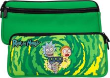 Set de Funda BLADE Starter Pack - Switch 2 · Neopreno · Grips · Cristal Templado · Rick and Morty