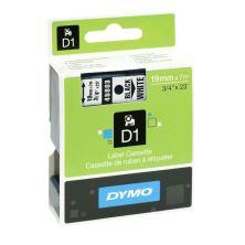 Cinta de Transferencia Térmica DYMO D1 45803 19mm x 7m Negro sobre Blanco - S0720830